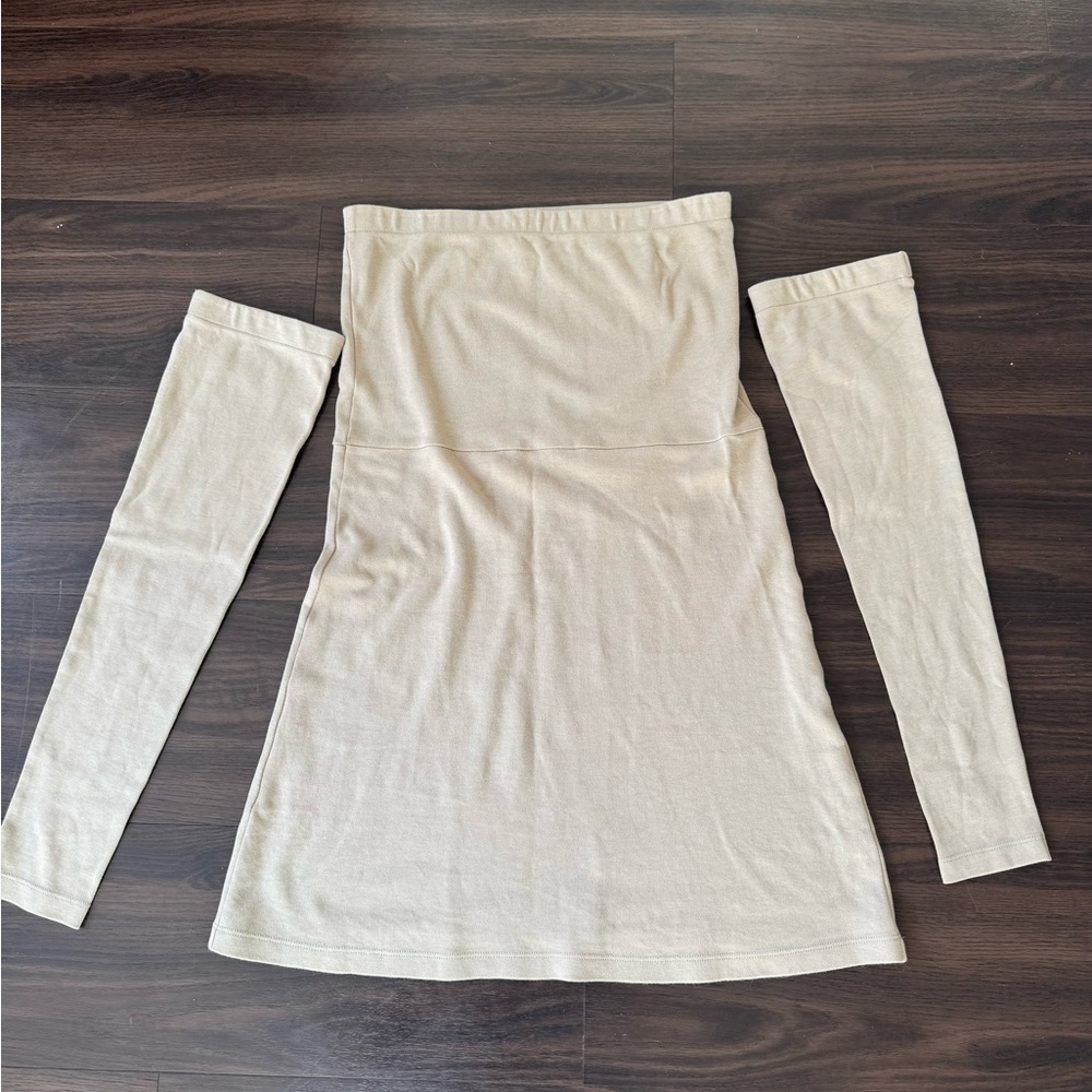 Djerf Avenue Tube Dress Nougat